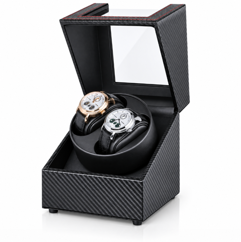 Remontoir automatique 2 montres – Ébène