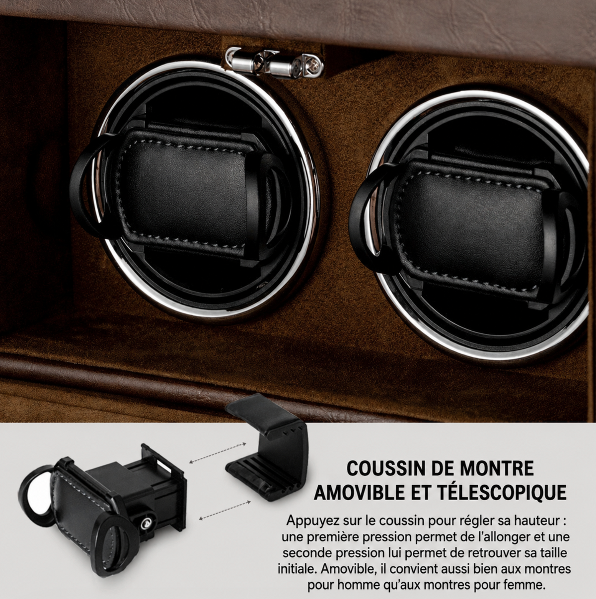 Coffret Remontoir Automatique pour Montres – Versailles