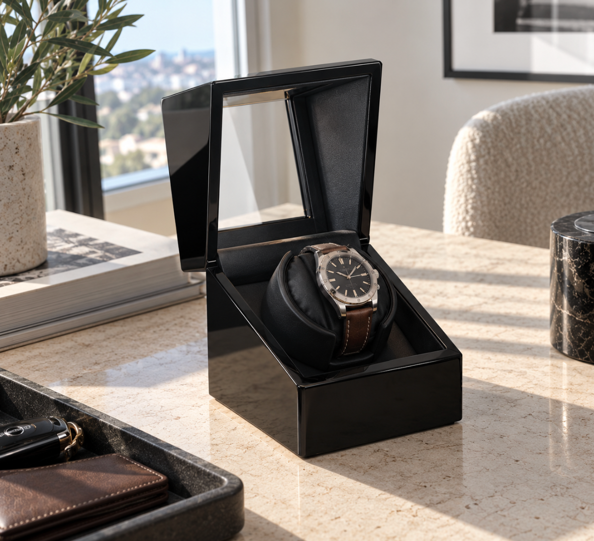 Remontoir en Bois 1 montre  – Venise