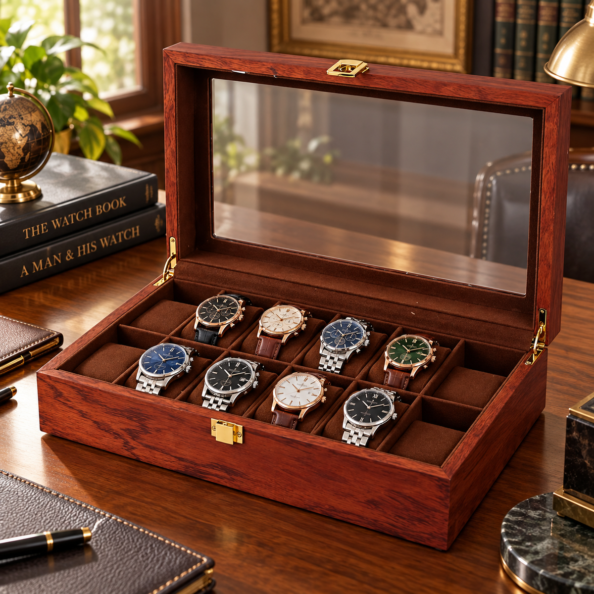 Boîte à Montres 12 Compartiments – Lancaster