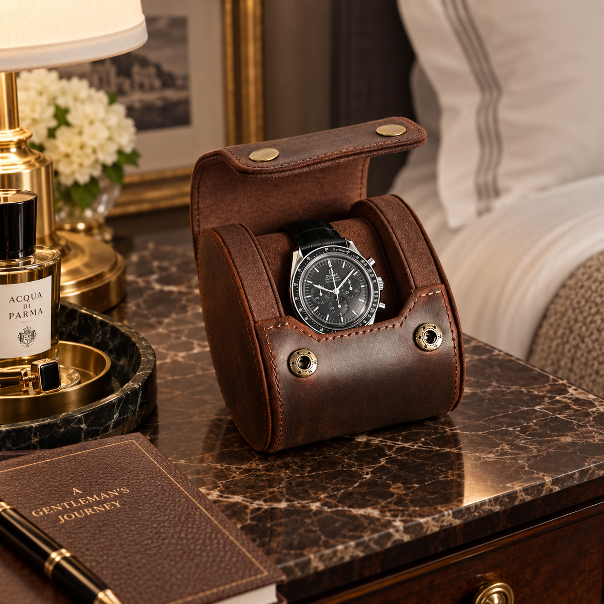 Étui à 1 Montres – Carmin
