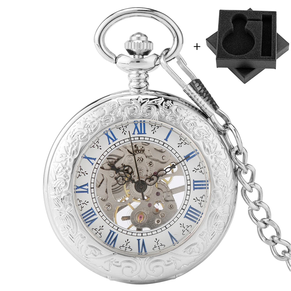 Montre à Gousset Mécanique Argenté
