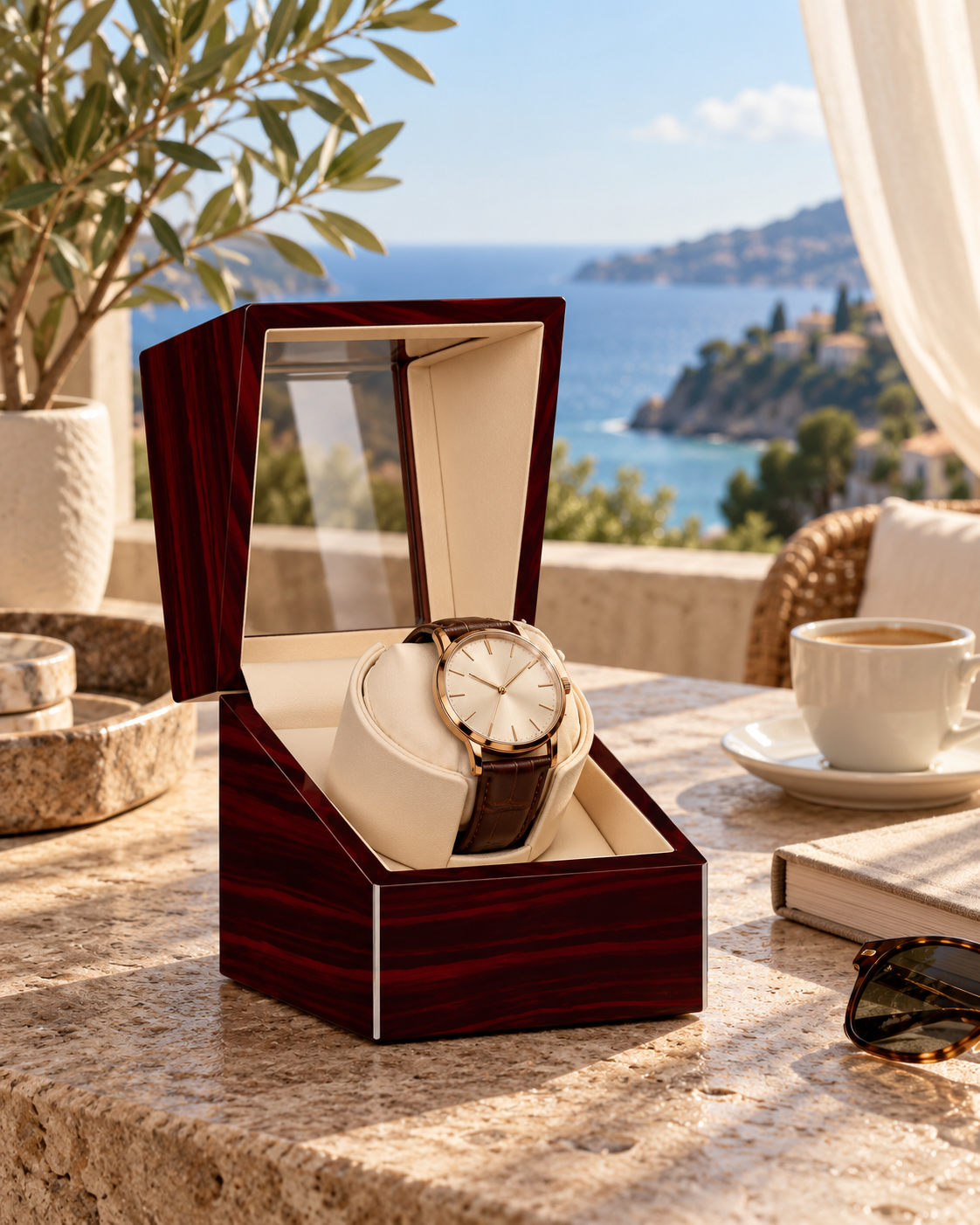 Remontoir en Bois 1 montre  – Venise